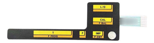 Membrana Teclado Balança Marte Preto