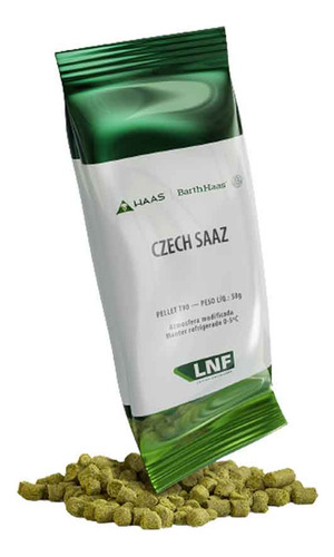 Lúpulo Barth Haas Saaz - 2 Pacotes 50g (pellets)