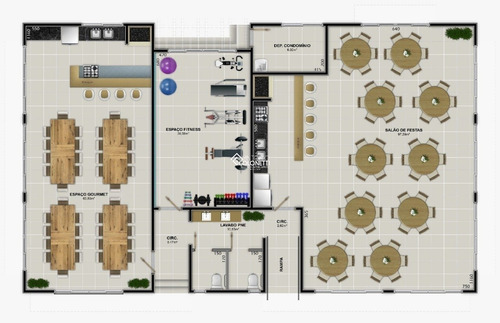 Imagem 3 de 8 de Apartamento - Santa Augusta - Ref: 1787 - V-1787