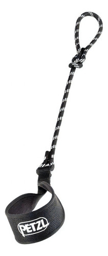 Dragonera Para Piolet - Baston Petzl Linkin Leash Montaña Color Negro