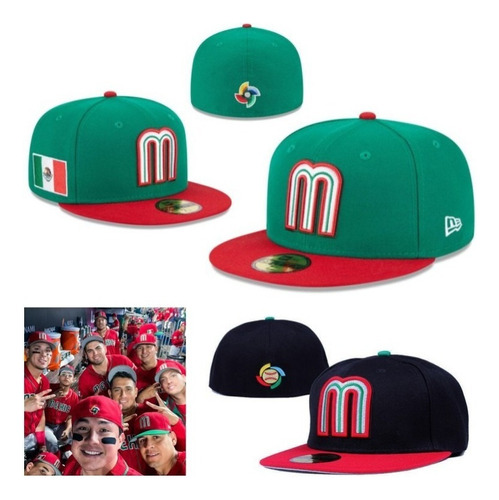 Y Gorra De Béisbol Clásica M De Estilo Mexicano, 2023