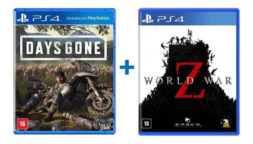 World War Z ps4 Novo Lacrado Mídia Física