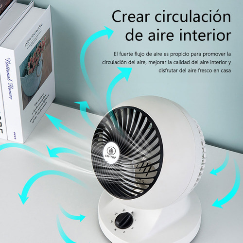 Li Ventilador De Pie Mesa 3 Velocidades Oscilacion Portátil