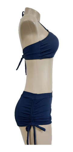 Imagem 5 de 5 de Biquíni Com Top - Shortinho Sunkini E Top Cropped