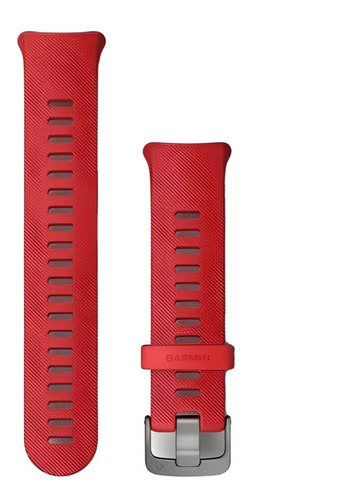 Pulseira Garmin Forerunner 45, Silicone, Vermelho Vermelho