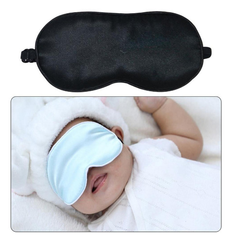 2 X Antifaz Seda Para Dormir Infantil Con Los Ojos Vendad