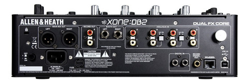 Consola Allen & Heath Xone Db2 Dj Mixer Profesional