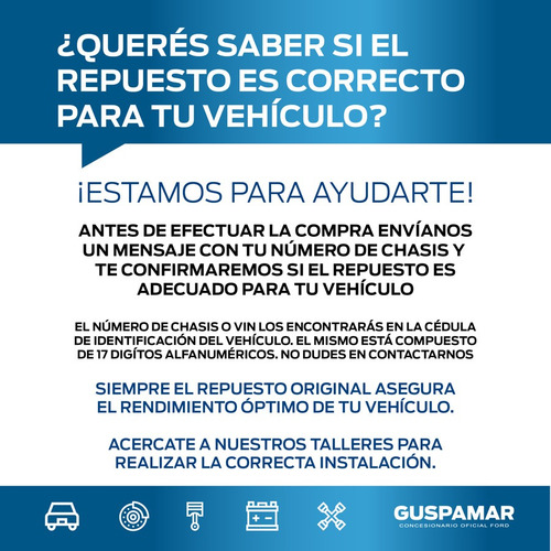 Imagen 3 de 3 de Bujia De Encendido Focus Iii De 7/2013 - 5/2019