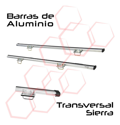 Kit Maletero Canastilla Barras Aluminio Ford Escape
