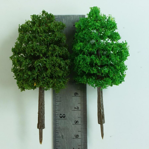 Modelo De 30x Árboles Árboles De Paisaje 2.76 Pulgadas Y