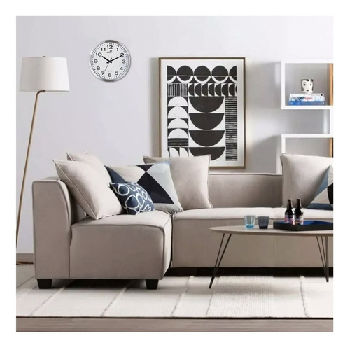 Reloj Pared Metal Siklos Gc801 20 Cm Silencioso