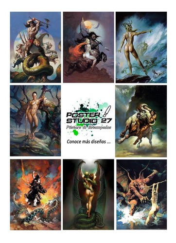 Poster Decorativo Diseño Anime Clásico Robot Mazinger Z