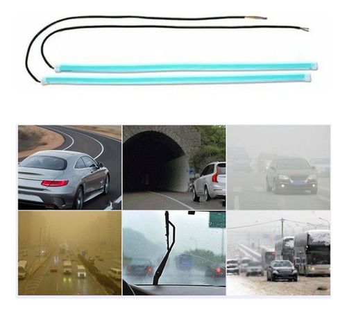 Tira De Luces Led Flexible Para Coche De 30 Cm, Secuencial,