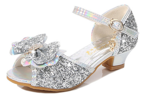J Sandalias De Cristal Para Niñas Zapatos De Princesa