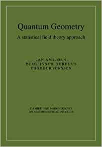 Quantum Geometry A Statistical Field Theory Approach (cambri
