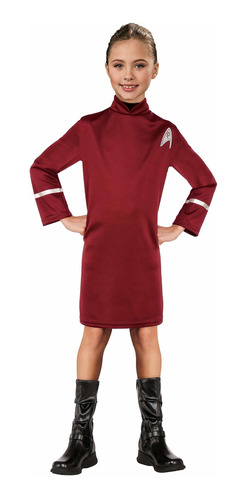 Traje De Rubies Kids Star Trek Beyond Uhura Costume Small