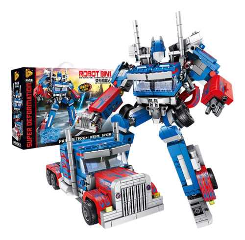 Panlos Brick Robot 8en1 833 Pzs 1842517
