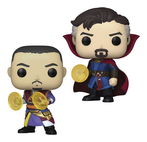 Funko Pop! Doctor Strange 1000 Wong 1001 Pack Set Multivers