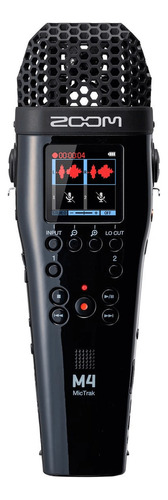 Mictrak X/y Micrófono estéreo M4 con zoom de 4 canales y grabador