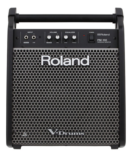Amplificador P Bateria Eletronica Pm-100 Roland