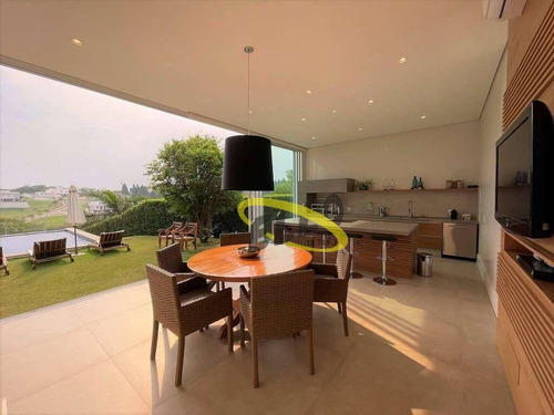 Imagem 25 de 30 de Alphaville Granja Viana - 4 Suítes. Moderna Impecável, Piscina, Gourmet E Vista Para O Pôr Do Sol! - Ca5289
