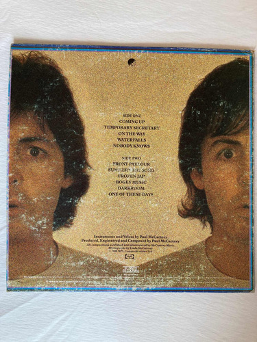 Paul Mccartney / Mccartney Ii Lp Vinilo 1980 Mx (Usado)