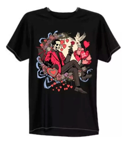 Playera Banda Ghost Diseño Valentine || Camazotz Clothes