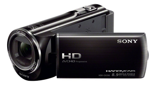 Cámara Sony Handcam Hdr-cx290 Full Hd Hdd 8gb Azul 