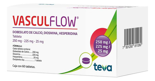 Vasculflow Caja Con 60 Tabletas