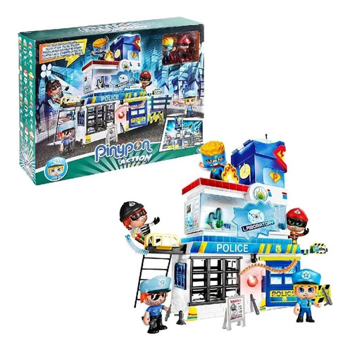 Pinypon Action Comisaria Luz Figuras Playset Nene @mca