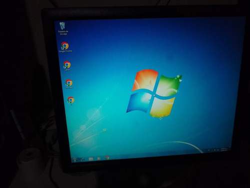 Monitor 17 Marca Dell Modelo 1704 Fpt Negro (Usado)