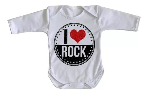 Fantasia roqueiro, rock'n roll bebe, roupa Rock luxo