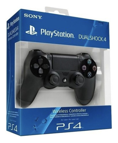 Sony Playstation Dualshock 4 V2 Jet Black Jet Black (Reacondicionado)