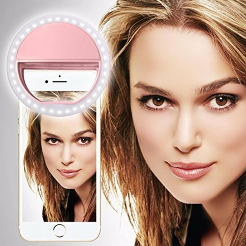 Selfie Ring Flash Luz Led Ilumina Tus Fotos iPhone Android