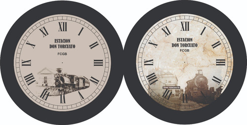 Reloj Fondo Mapamundi 60 Cms.