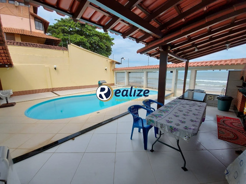 Casa 4 Quartos Mobiliado Com Área De Lazer Completa Na Praia Em Guarapari-es - Ca00167 - 69307506