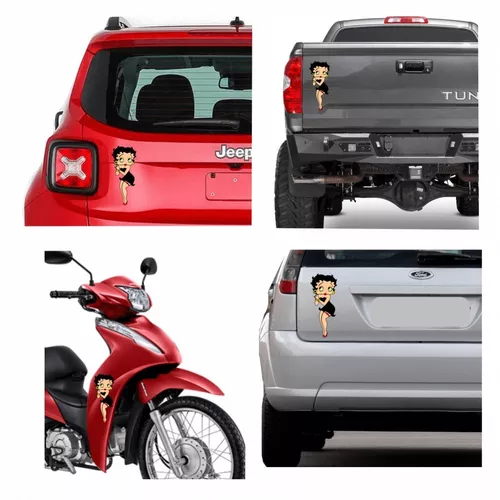 Adesivo Betty Boop para carro ou moto