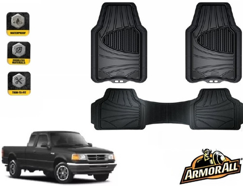 Kit Tapetes Negros Uso Rudo Ford Ranger 2.3l 93-97 Armor All