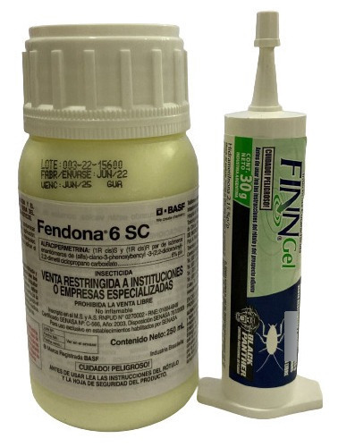 Kit Fendona Finn Gel Cucarachas Alemanas Y Americanas