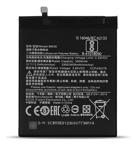 Bateria Bm3e Para Xiaomi Mi 8 Bm3e M1808d Con Garantia