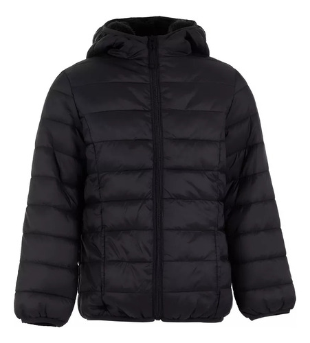 Campera Atomik Con Piel Inflada Niño Niña Del Talle 6 Al 16.