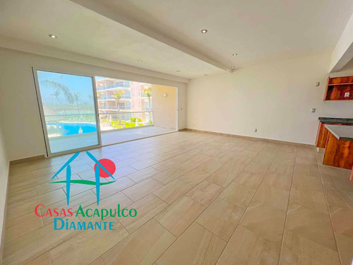 Cad Vidamar Residencial Condesa A 01. Terraza Con Vista A La Alberca Y Áreas Comunes