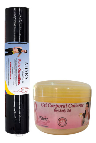 Papel Osmótico, Kit Gel Reductor. Negro Unitalla