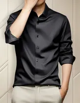 Comprar Camisas Slim Fit Alicrado De Hombre, Camisas Strech Elegante