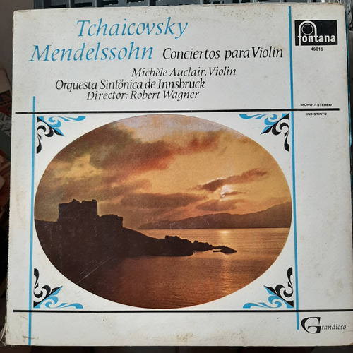Vinilo Michele Auclair Violin Tchaicovsky Mendelssohn Cl2