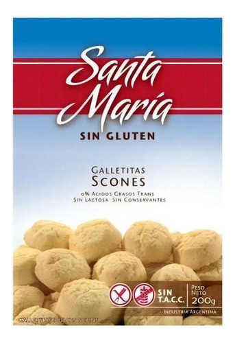 Scons Santa Maria 200 G Galletitas Sin Tacc Libre De Gluten