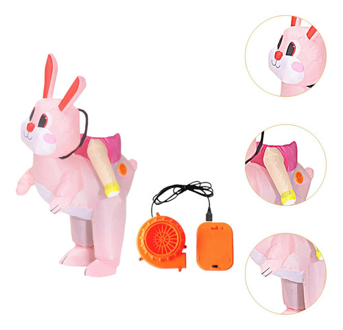 Ajuste De Vestuario Inflable Con Conejo De Para Adolescente