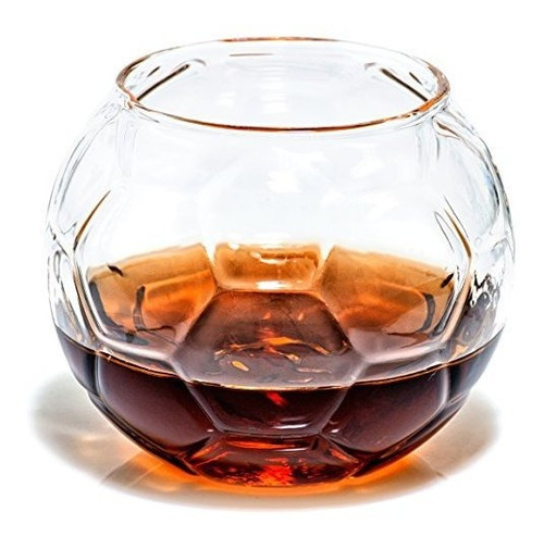 Vaso De Whisky De Futbol  10 Oz Rocas De Forma Unica De Vi