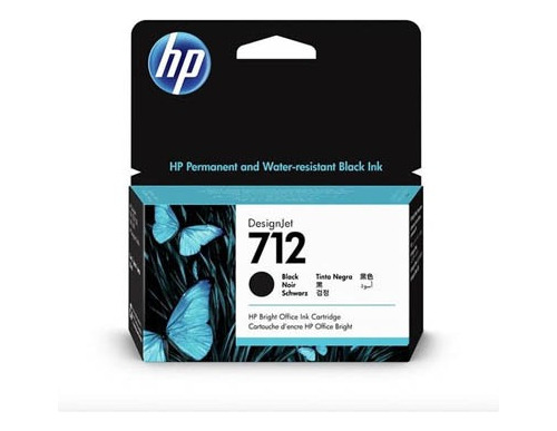 Cartucho De Tinta Hp Designjet 712 Negro De 38 Ml