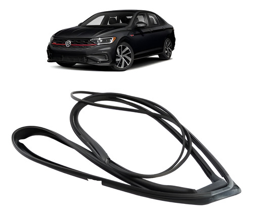 Borracha Vedação Teto Solar Jetta Original Volkswagen